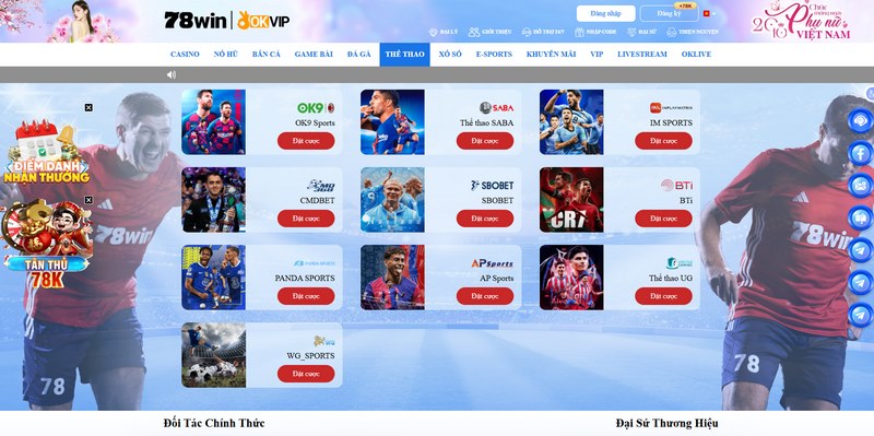 Thể Thao 78Win